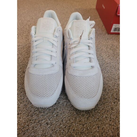 Reebok Classic Leather Unisex Sneakers Chalk Sand White Size Men 10 Women 11.5 main image 5